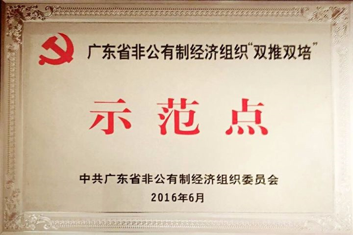 非公有制經濟組織“雙推雙培”示范點
