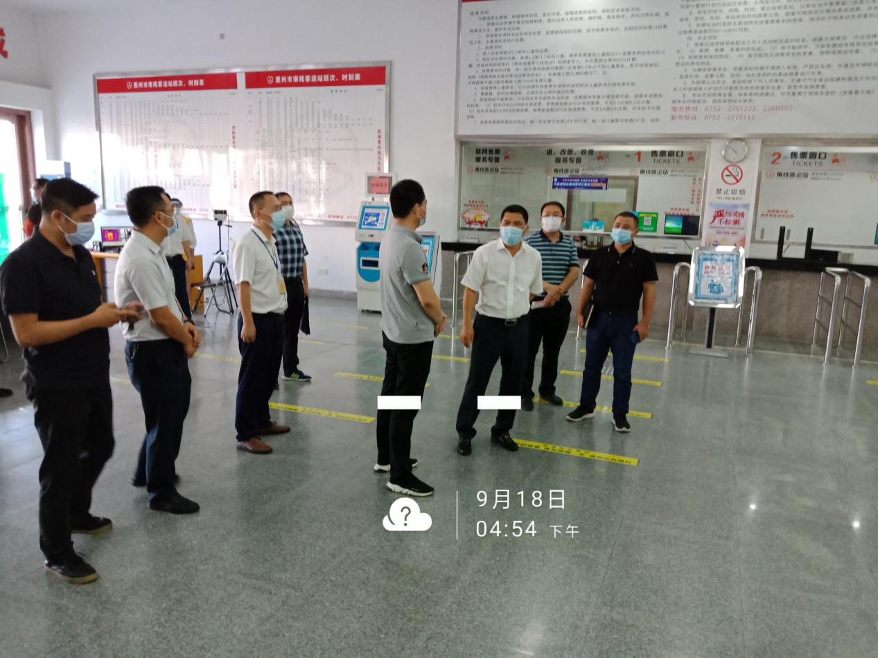 市交通運輸局局長鐘朝陽到我站開展交通